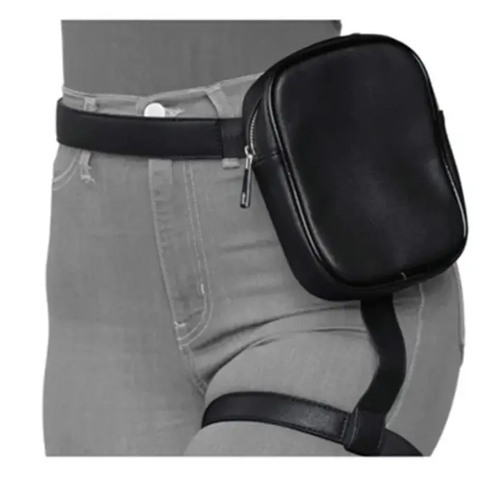 Cool Girl Bag Fanny Pack pour randonnée en plein air moto Сумка Muж Aan Leg Bag à la mode élégant no