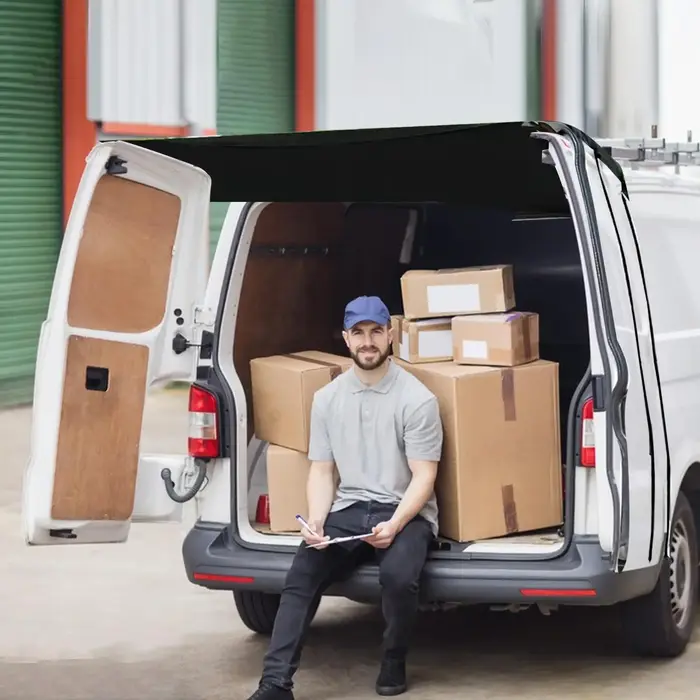 Housse de protection pour auvent de porte arrière de camping-car