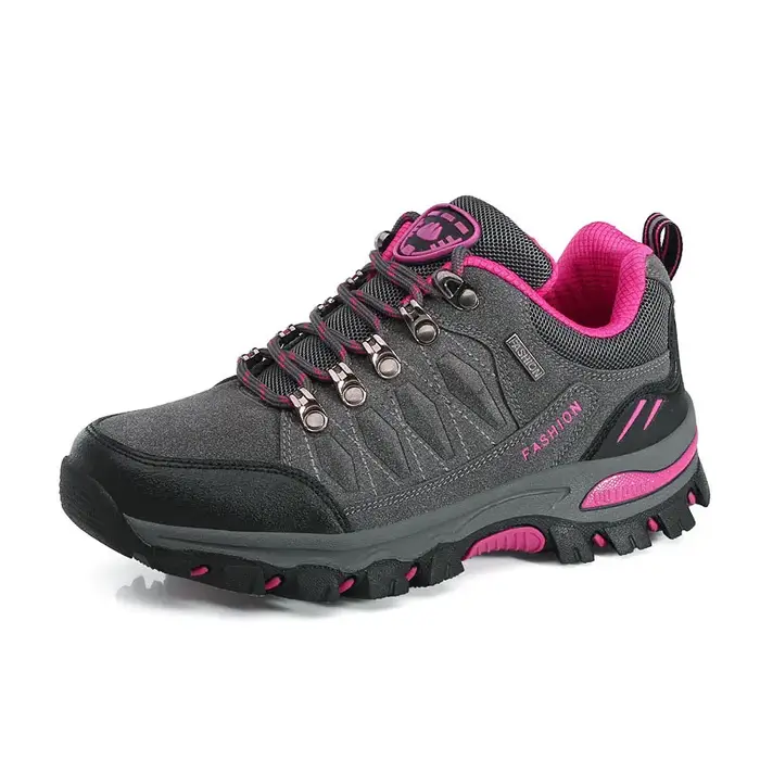 Femmes chaussures de randonnée en plein air trekking sport escalade Camping bottes antidérapant imperméable marche Jogging formateurs baskets à lacets