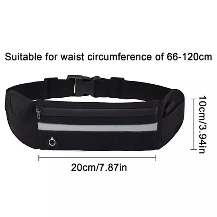 Sac de taille portable et durable pour la course à pied