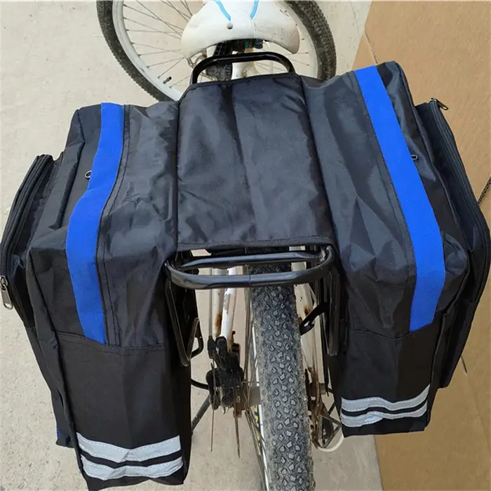 Sac de transport de vélo, porte-bagages arrière, siège arrière, Double face, cyclisme, haute capacit