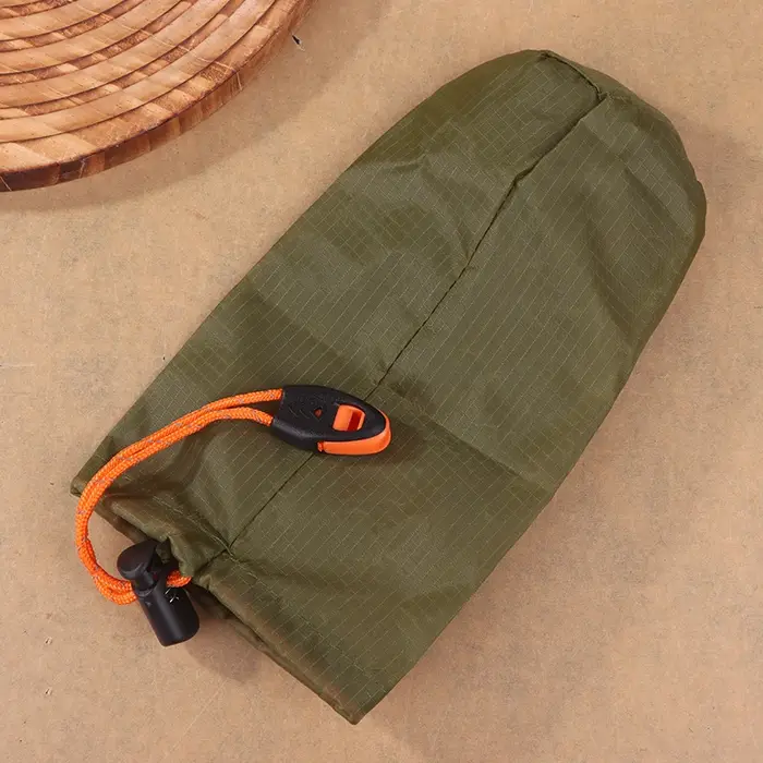 Sac de rangement à cordon pour sacs de couchage de camping