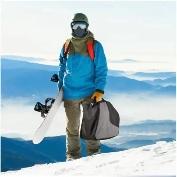Sac de rangement imperméable pour chaussures de ski