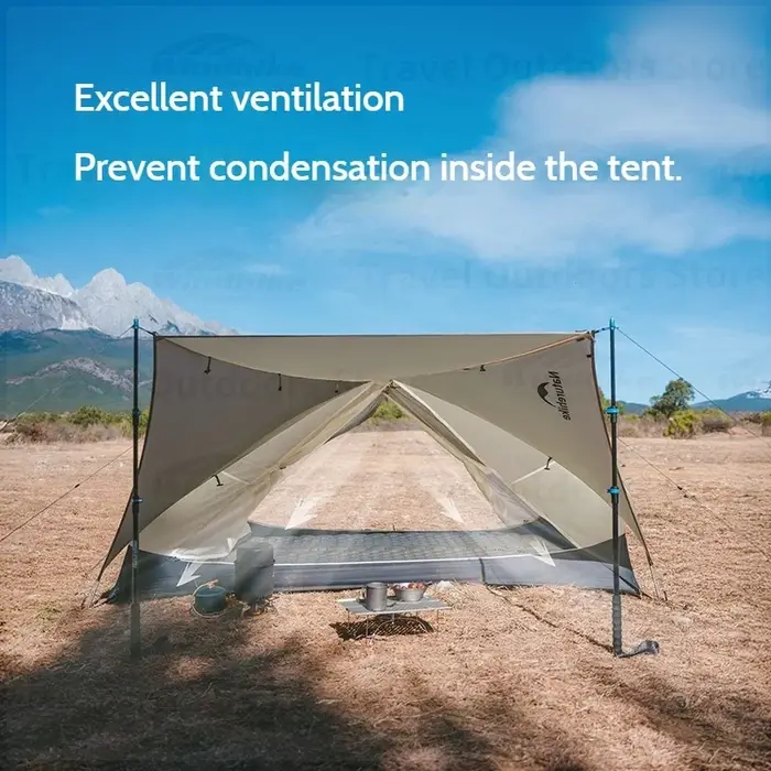 Natureifa-Tente de camping UL Mongar pour 1 à 2 personnes