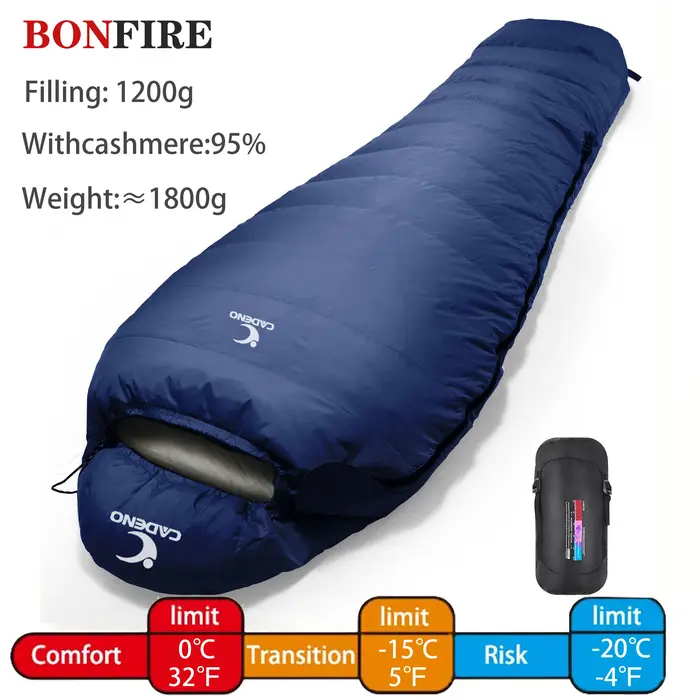 Sac de couchage en duvet de Style momie