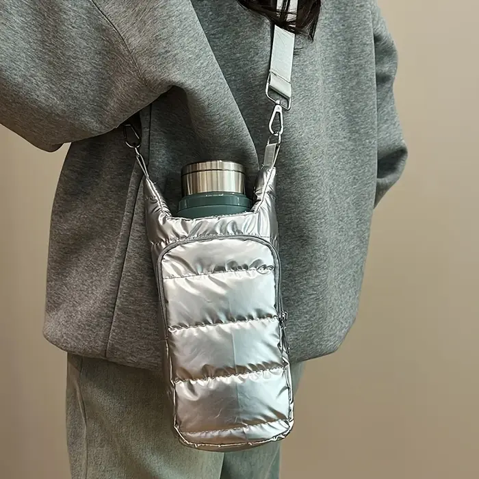 Sac bandoulière décontracté pour bouteille d'eau