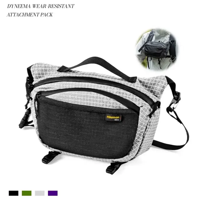 Sac banane de randonnée en nylon imperméable et durable Dyneema