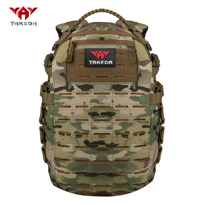 YAKEDA sac à dos extérieur grande capacité avec sangle de taille et de poitrine, bandoulière système