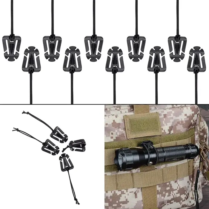 Kit d'accessoires Molle de 27 sacs à dos tactiques d'extérieur