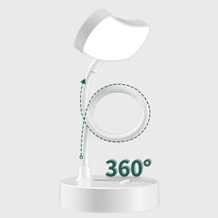Lampe de lecture LED veilleuse Rechargeable 3 niveaux lumière de gradation