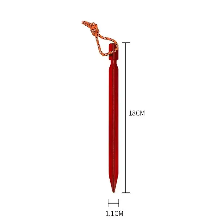 Tente en alliage d'aluminium de 18cm