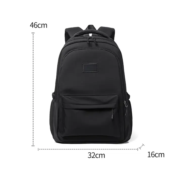 Sac à dos multicouche à fermeture éclair de grande capacité