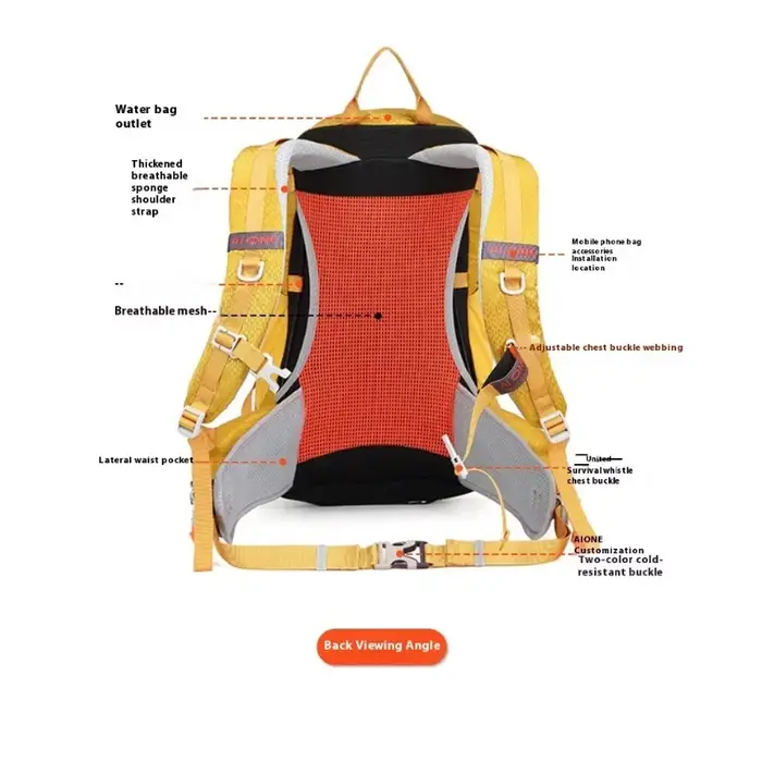 Sac à dos d'extérieur au Design classique