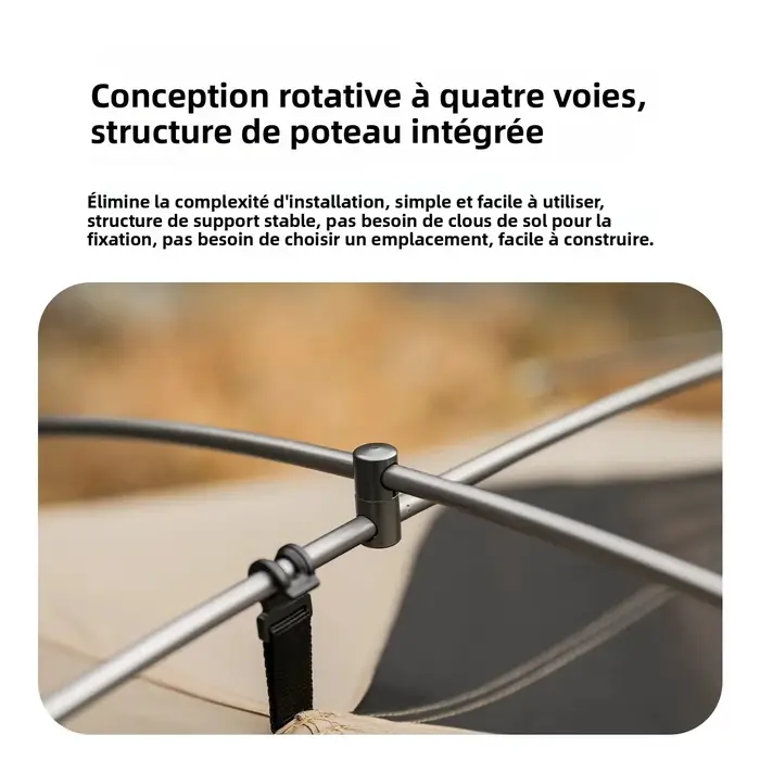 Tente de camping individuelle MOUNTAINHIKER