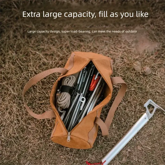 Sac de rangement pour outils de camping