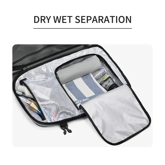 Sac à dos de voyage à compression sous vide pour hommes, sac à dos pour ordinateur portable 17 pouce