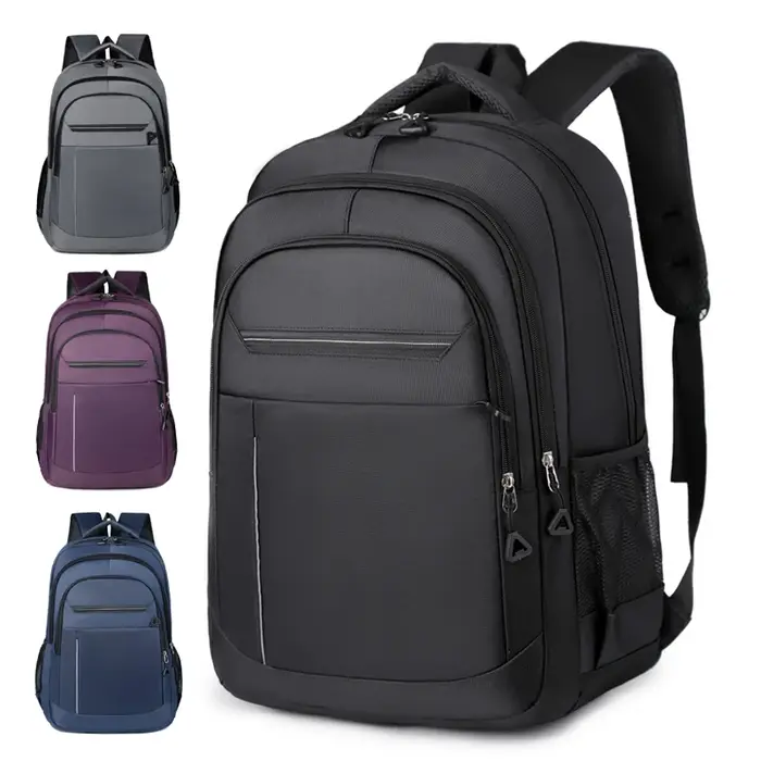 Sac à dos durable | Sac à dos de loisirs universel | Sac de voyage multi-poches, adapté aux voyages d'affaires, aux courts voyages - Noir