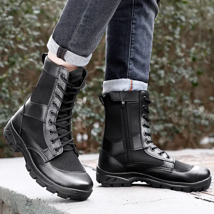 Bottes tactiques de Combat en maille respirante Ultra légères pour hommes et femmes