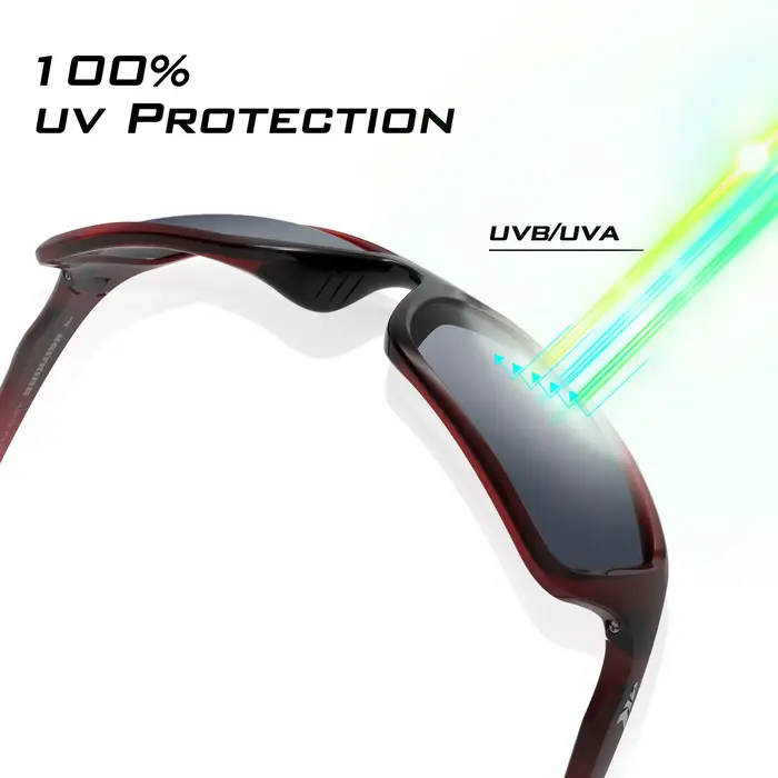 KastKing Alanta lunettes de soleil de Sport polarisées pour hommes et femmes pour la conduite pêche
