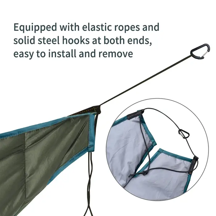 Hamac portable sous-couette pour camping en plein air