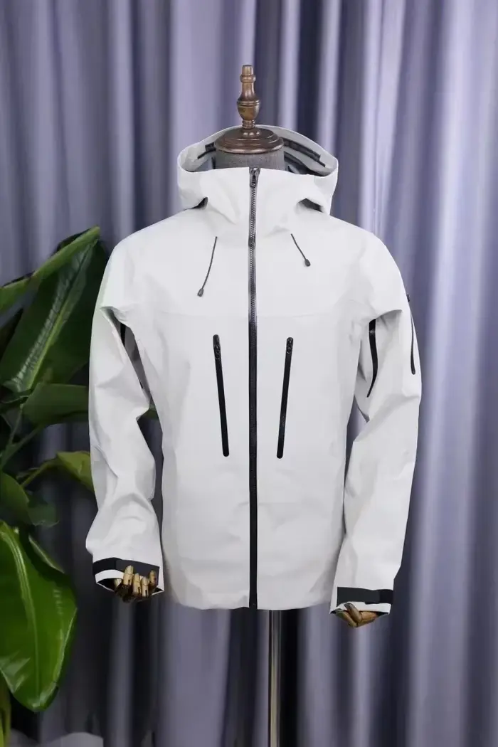 Veste de camping imperméable et coupe-vent de haute qualité pour hommes et femmes, ARC Embroidery Al