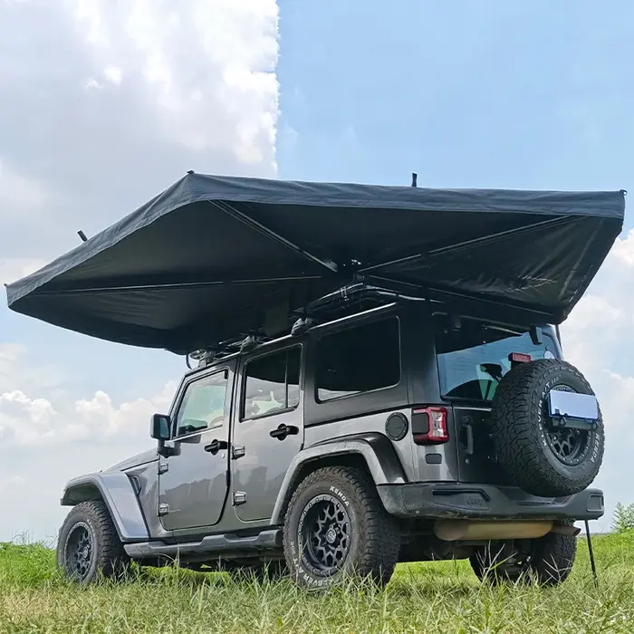 Auvent pliable autoportant à 270 degrés, auvent de camion, tente de toit de voiture de Camping avec