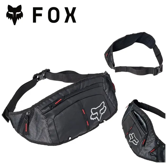 Sac banane standard FOX de 2 L avec deux porte-bouteilles pour VTT et motocross