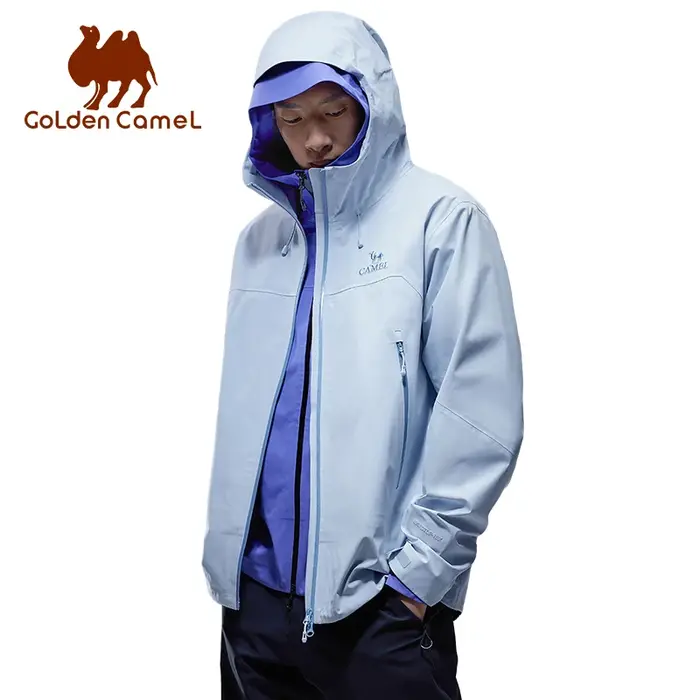 Vestes à coque rigide GOLDEN CAMEL unisexes, coupe-vent professionnels, imperméables, haute performa