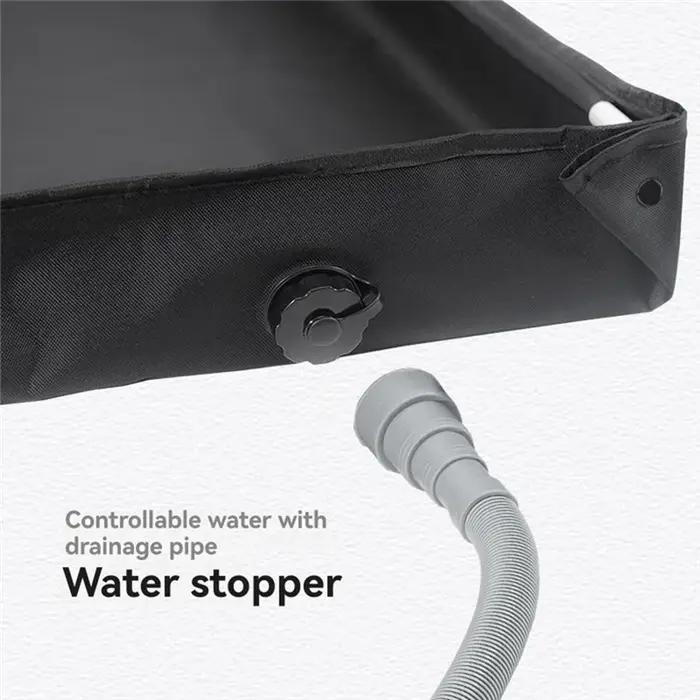 Tente de douche pliable