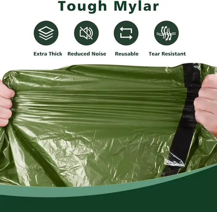 Sac de couchage chaud d'urgence compact et léger – imperméable