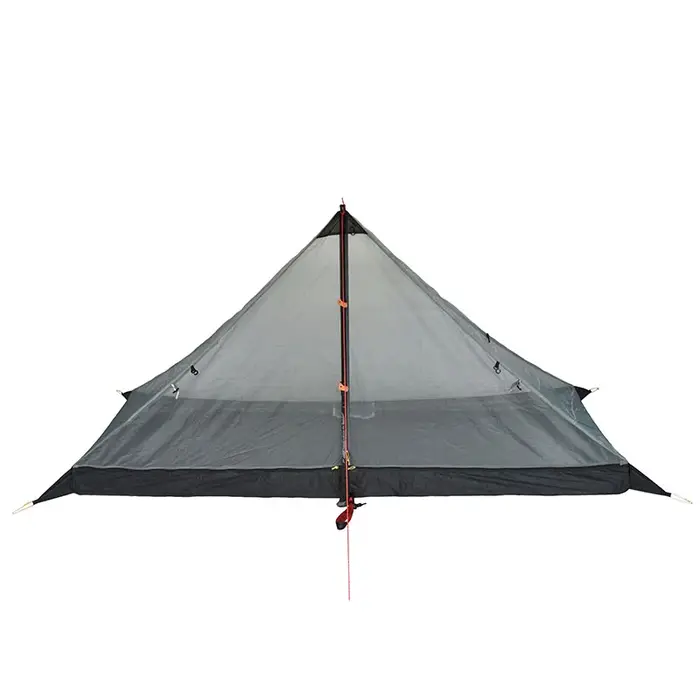 Tente Dakota idale légère, angle de jambe de force, intérieur adapté à la plupart des portes en T, conception de 340g, 3 saisons