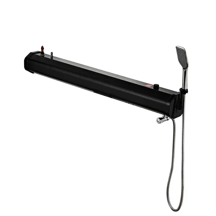 Douche solaire pour voiture 30L, camping en plein air, réservoir d'eau en PVC tout-terrain, douche p