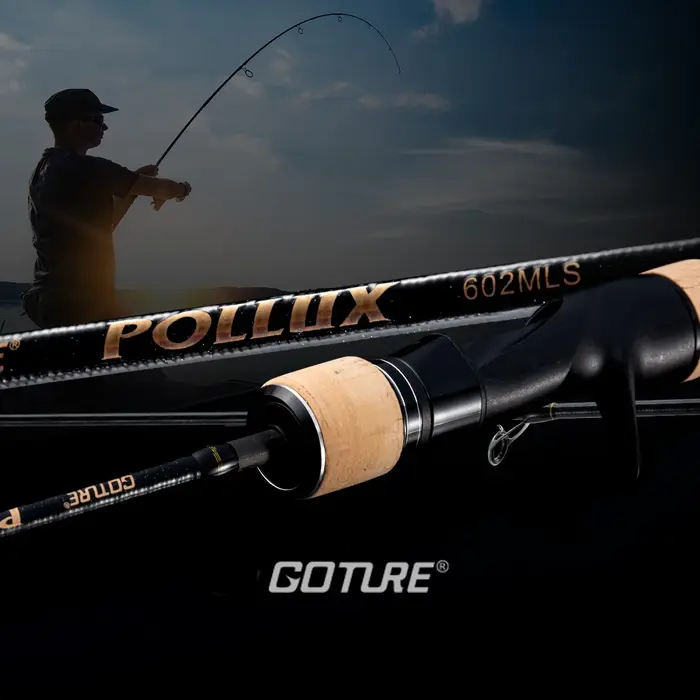 Canne à pêche Goture Pollux Slow Jigging 1,83 m, anneaux Fuji Japon, carbone 30T de qualité, canne d