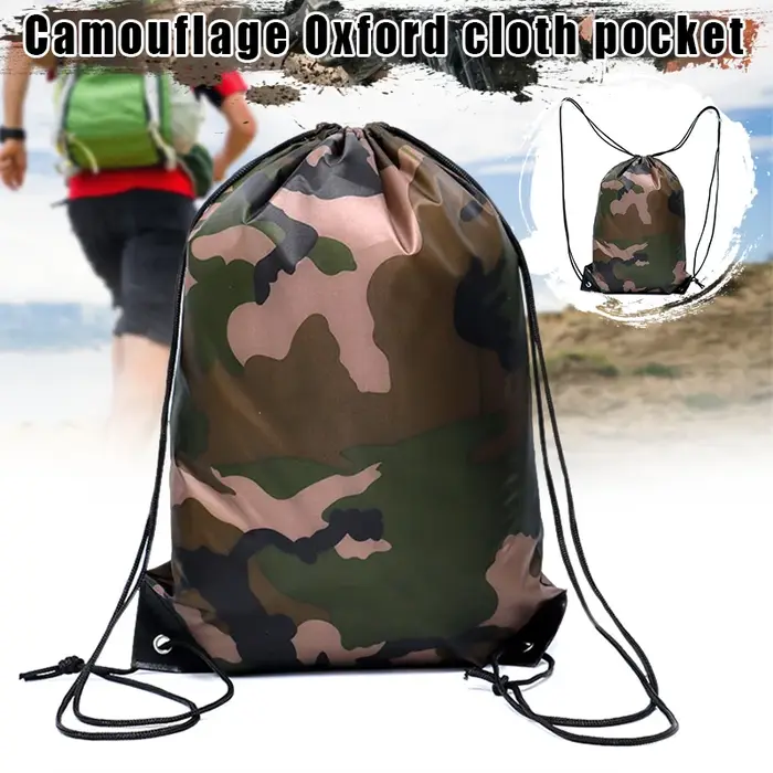 Sac à dos à cordon de serrage léger en polyester