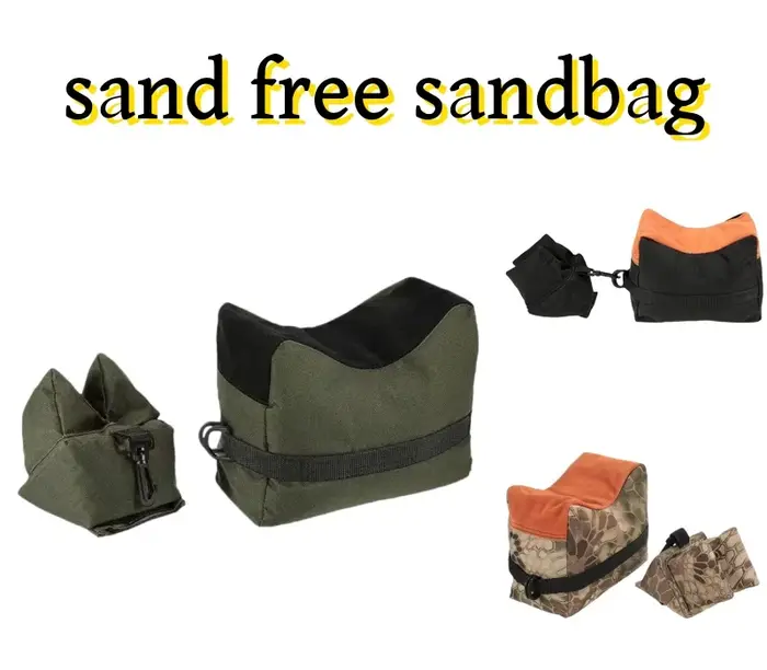 Sac de support de fusil avant et arrière de camping, sac de sable sans sable, support de cible de tir de tireur d'élite militaire, accessoires de odorde chasse