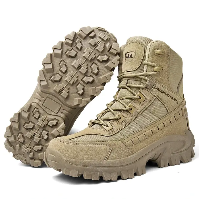 Chaussures de plein air montantes pour hommes chaussures de randonnée de grande taille pour chaussur