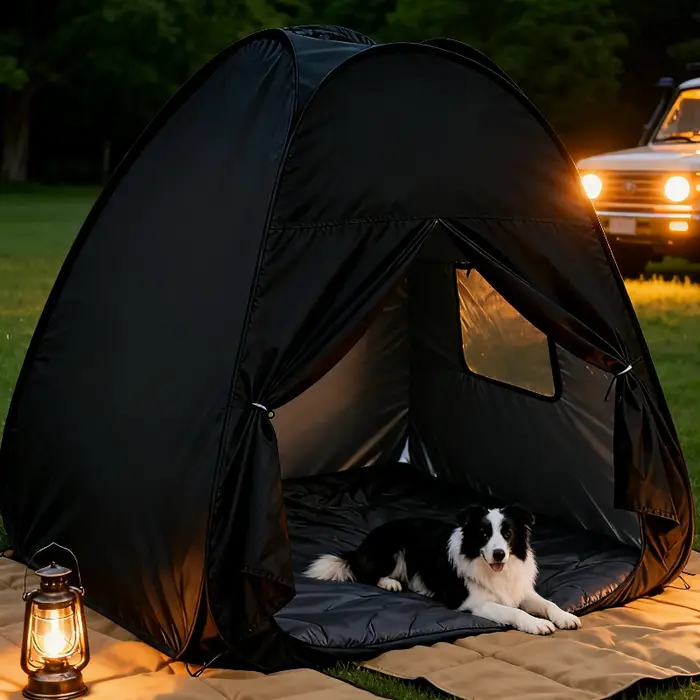 Tente pour animaux de compagnie coupe-vent