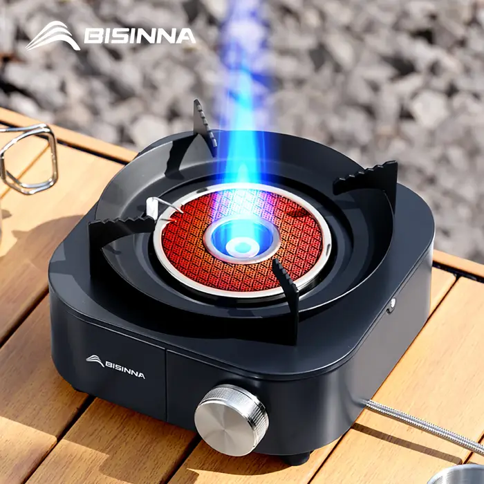 BISINNA 4000W poêle infrarouge haute puissance brûleur à gaz léger Portable poêle de Type fendu four