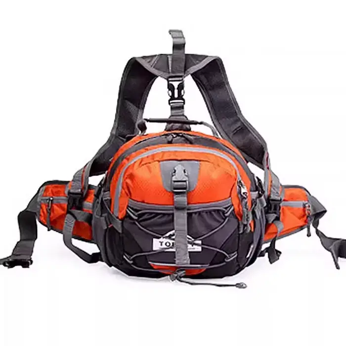 Sac de taille d'alpinisme en plein air 18L, sac de taille multifonctionnel pour sport et voyage, sac à main à bandoulière de grande capacité