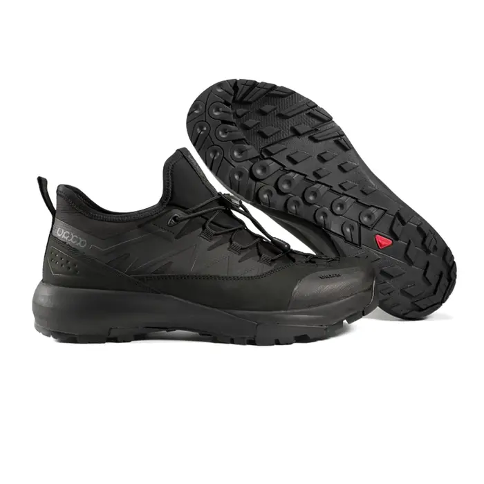 Chaussures de randonnée en cuir véritable pour hommes, baskets antidérapantes à bande élastique, confortables, pour voyage en plein air, course à pied