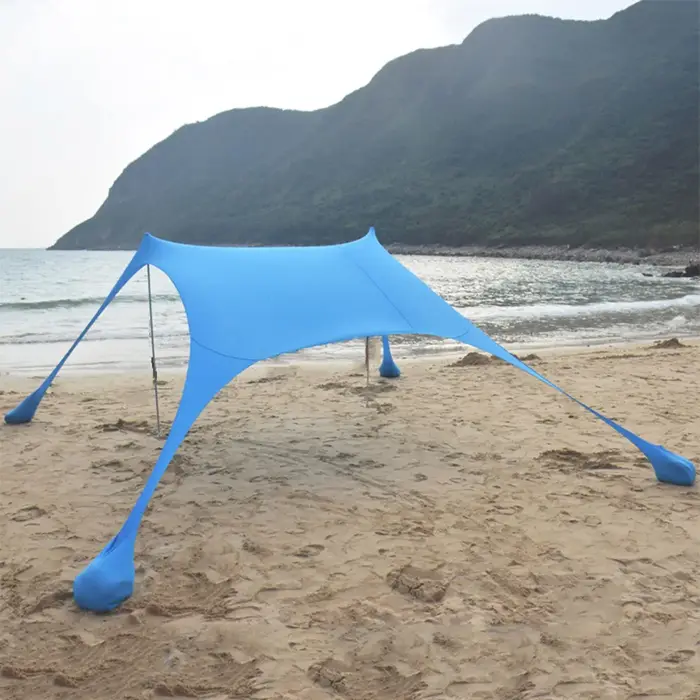 Tente de camping portable en Lycra pour extérieur