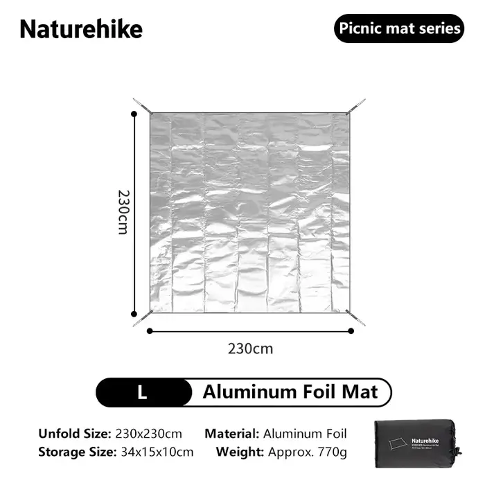 Naturehike – tapis de pique-nique imperméable