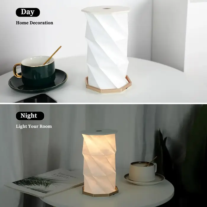Lampe de table pliable portable d'extérieur