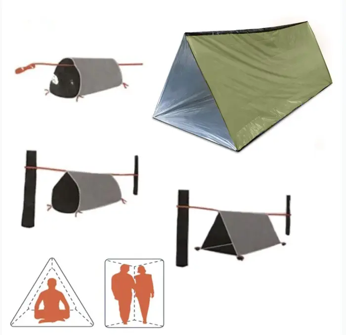 Tente thermique d'urgence en plein air