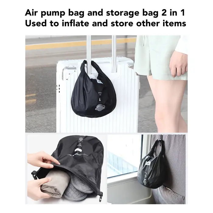 Sac gonflable multifonction étanche 2 en 1