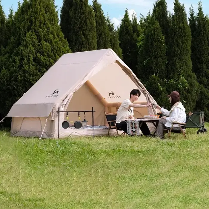 Grande tente gonflable automatique