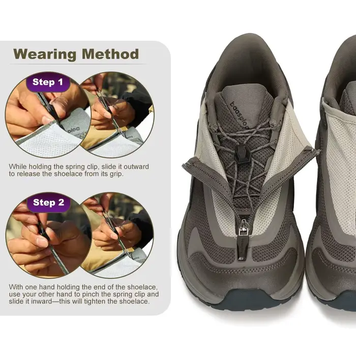 Baasploa – chaussures de randonnée en maille respirante pour hommes