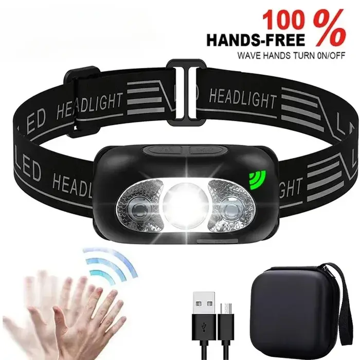 Lampe frontale LED super lumineuse HOMEFISH