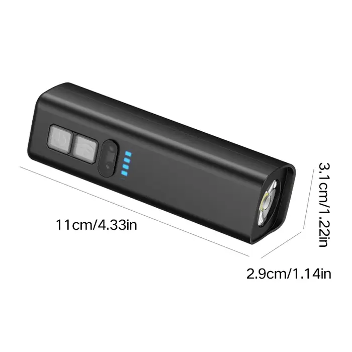 Lampe frontale à clip d'oreille, phare LED lumineux, lampe torche rechargeable étanche pour la pêche, la randonnée, la course à pied, le cyclisme et les activités de plein air