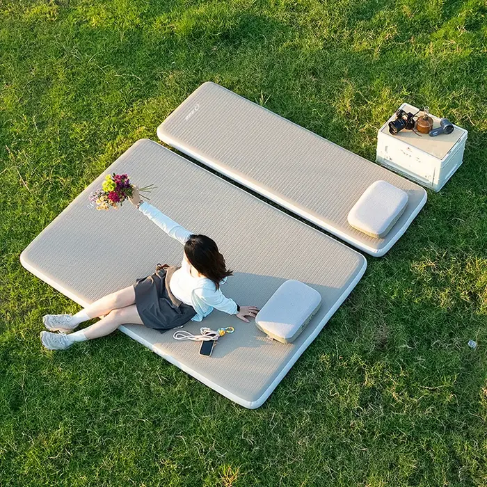 Lohascamping Camping matelas pneumatique Compact pliant lit de couchage tente tapis 1-2 personnes